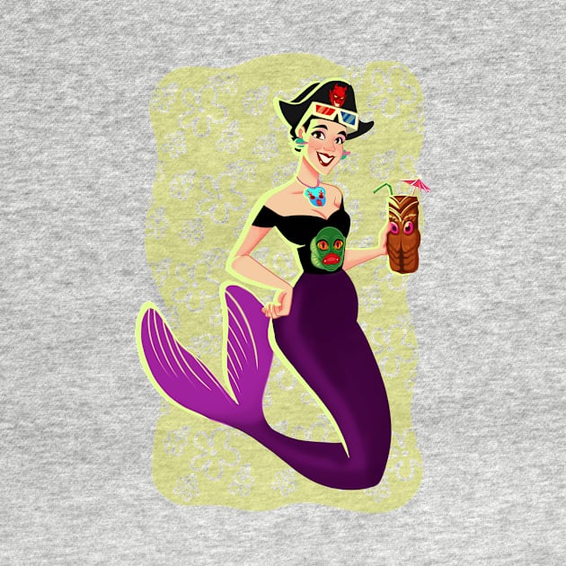 fan mermaid by melivillosa